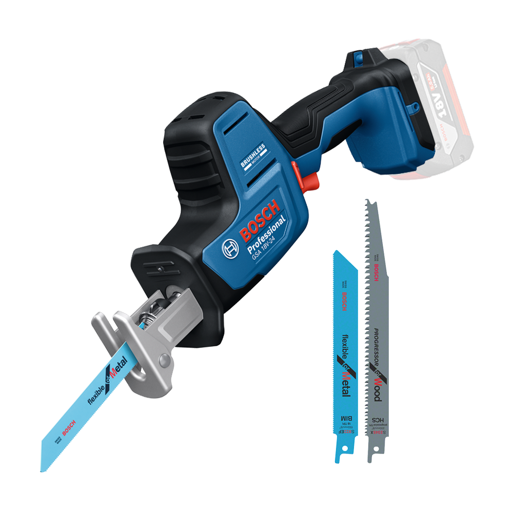 BOSCH GSA 18V-24 (SOLO) Ferastrau sabie Li-Ion, fara acumulator in set