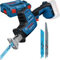 BOSCH GSA 18V-24 (SOLO) Ferastrau sabie Li-Ion, fara acumulator in set + L-BOXX