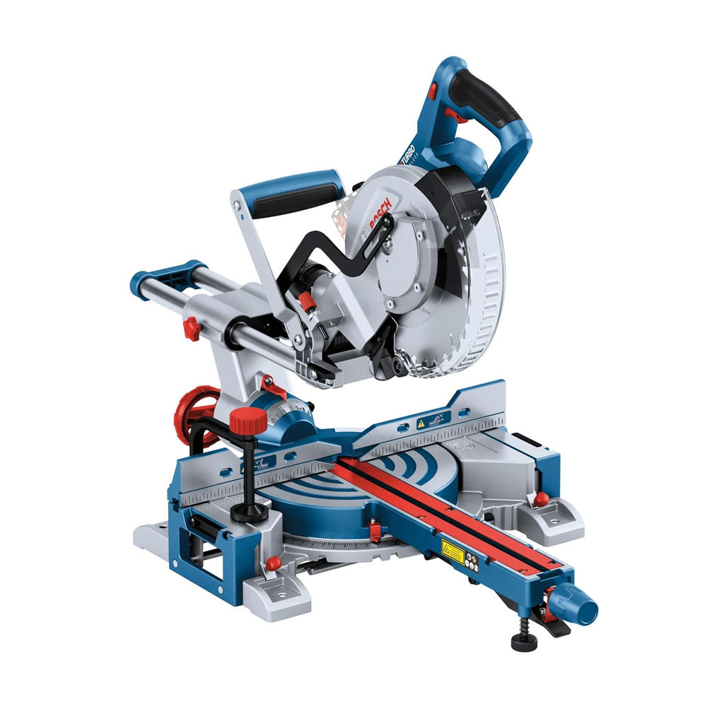 BOSCH GCM 18V-216 D (SOLO) Ferastrau circular stationar brushless BITURBO, Li-Ion, fara acumulator in set