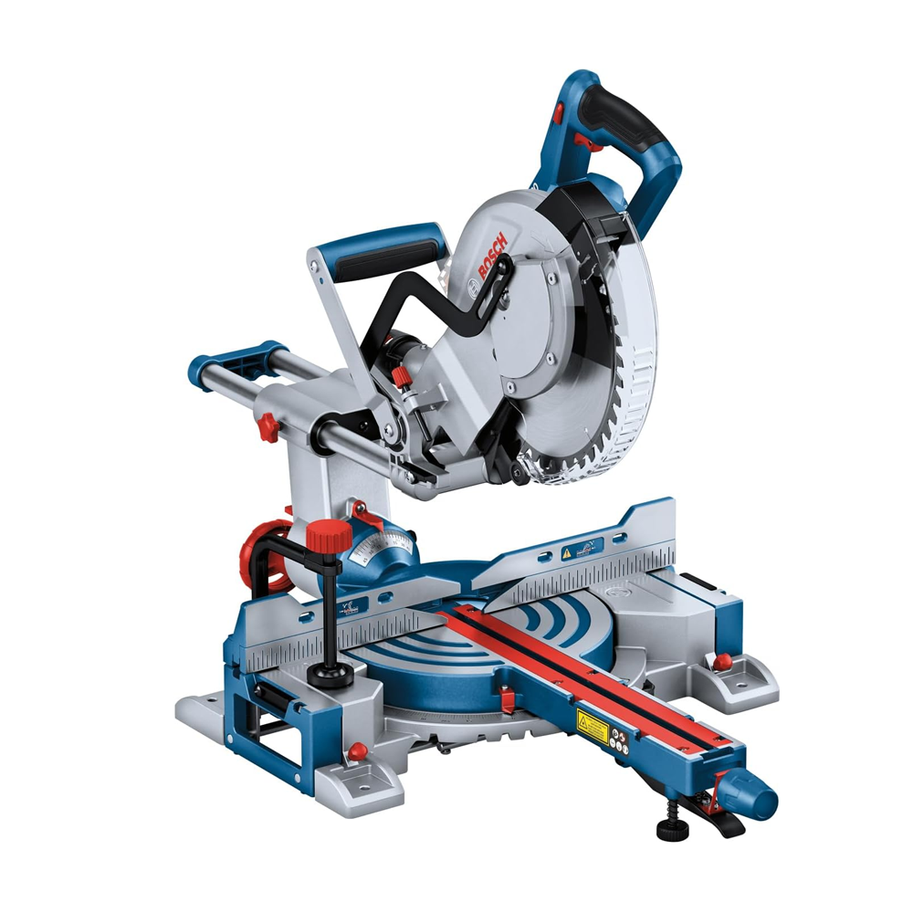 BOSCH GCM 18V-254 D (SOLO) Ferastrau circular stationar brushless BITURBO, Li-Ion, fara acumulator in set