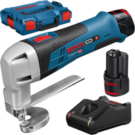 BOSCH GSC 12V-13 Foarfeca pentru tabla cu 2 acumulatori Li-Ion, 2Ah