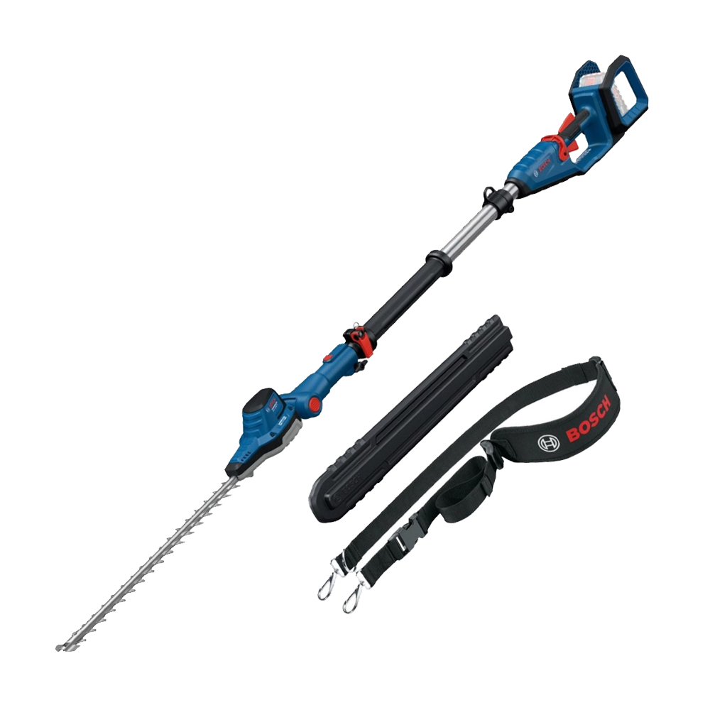 BOSCH GHE 18V-50 TP Foarfeca de taiat gard viu, cu maner telescopic, Li-Ion, 18V, fara acumulator in set