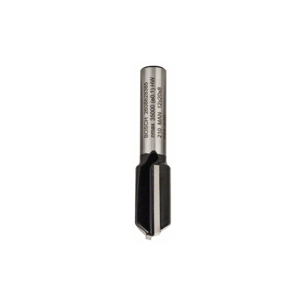 Bosch Freza dreapta, 8mm, D1 12mm, L 20mm, G 51mm 8mm, D1 12mm, L 20mm, G 51mm