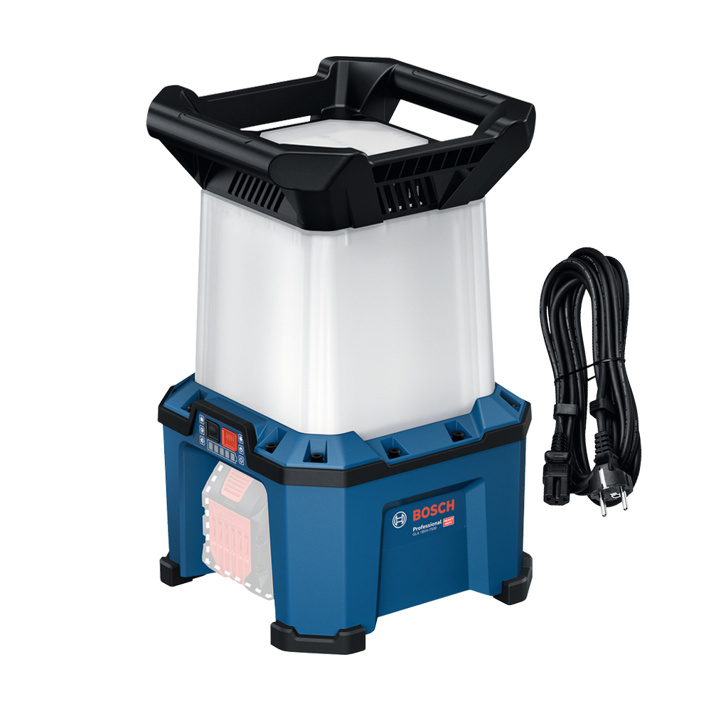 BOSCH GLA 18VH-7500 (SOLO) Lampa Li-Ion Jobsite, fara acumulator in set