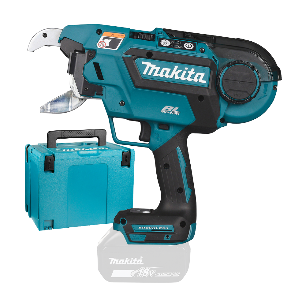 MAKITA DTR181ZJ Masina de legat fier beton brushless, Li-Ion, 18V LXT, fara acumulator in set (SOLO) + Makpac