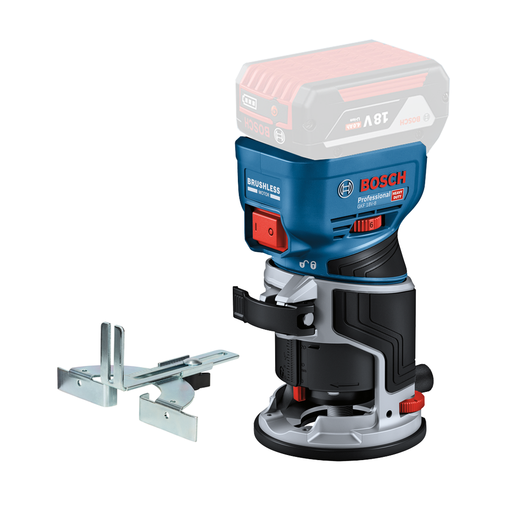 BOSCH GKF 18V-8 (SOLO) Masina de frezat muchii Li-Ion, 18V, fara acumulator in set