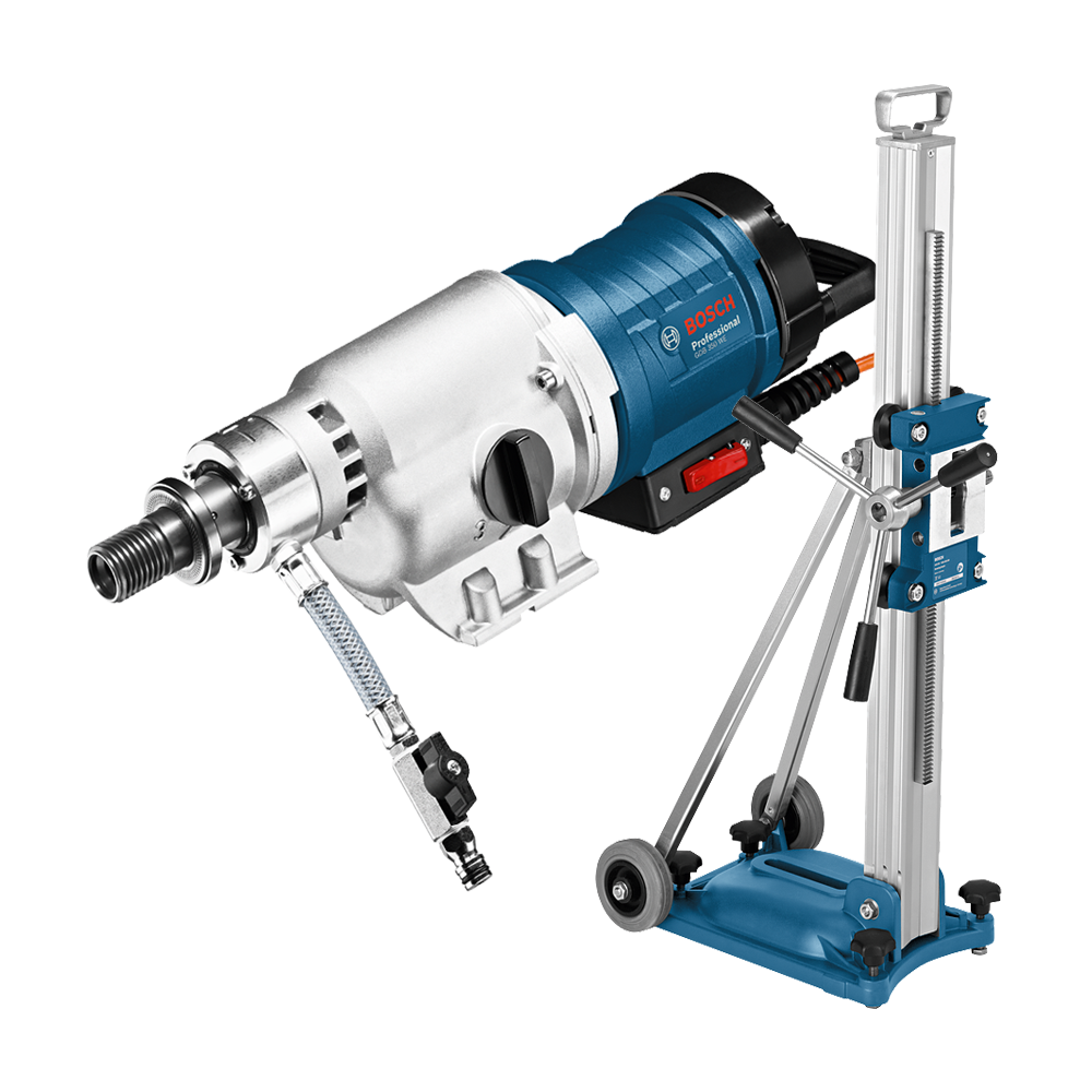 BOSCH GDB 350 WE Masina de gaurit cu diamant 3200 W + GCR 350 Suport de gaurit