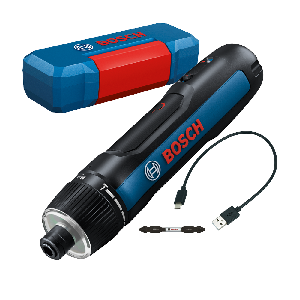 BOSCH GO 3 Surubelnita cu acumulator incorporat 3.6V, 5Nm + Bit dublu + Caseta