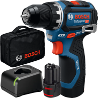 BOSCH GSR 12V-32 Masina de gaurit si insurubat brushless cu 2 acumulatori Li-Ion, 2Ah, 32Nm + Geanta textil