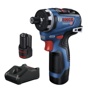 BOSCH GSR 12V-35 HX Masina de gaurit si insurubat brushless, cu 2 acumulatori Li-Ion, 3Ah, 35Nm