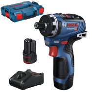 BOSCH GSR 12V-35 HX Masina de gaurit si insurubat brushless, cu 2 acumulatori Li-Ion, 3Ah, 35Nm + L-BOXX
