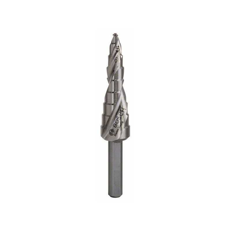 Bosch Burghiu in 9 trepte HSS, 4-12mm