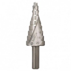 Bosch Burghiu in 9 trepte HSS, 4-20mm