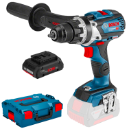 BOSCH GSR 18V-110 C (SOLO) Masina de gaurit si insurubat brushless Li-Ion, 110Nm + L-BOXX +  Acumulator 4Ah ProCore (Fara incarc