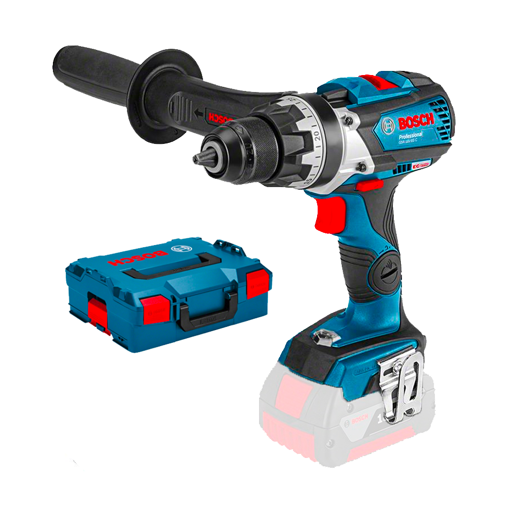 BOSCH GSR 18V-110 C (SOLO) Masina de gaurit si insurubat brushless Li-Ion, 110Nm, fara acumulator in set + L-BOXX