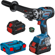 BOSCH GSR 18V-150 C Masina de gaurit si insurubat brushless cu 2 acumulatori Li-Ion, 8Ah, 150Nm + L-BOXX