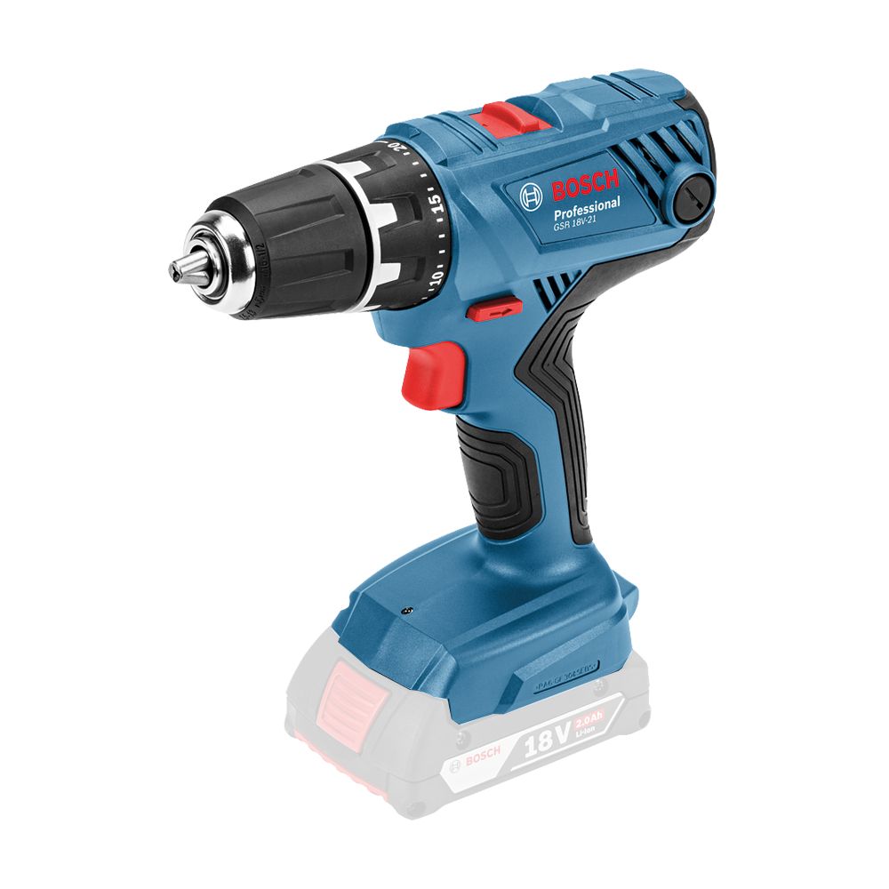 BOSCH GSR 18V-21 (SOLO) Masina de gaurit si insurubat Li-Ion, 55Nm, fara acumulator in set