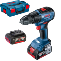 BOSCH GSR 18V-50 Masina de gaurit si insurubat brushless cu 2 acumulatori Li-Ion, 5Ah CoolPack, 50Nm, cu incarcator rapid de 8Ah