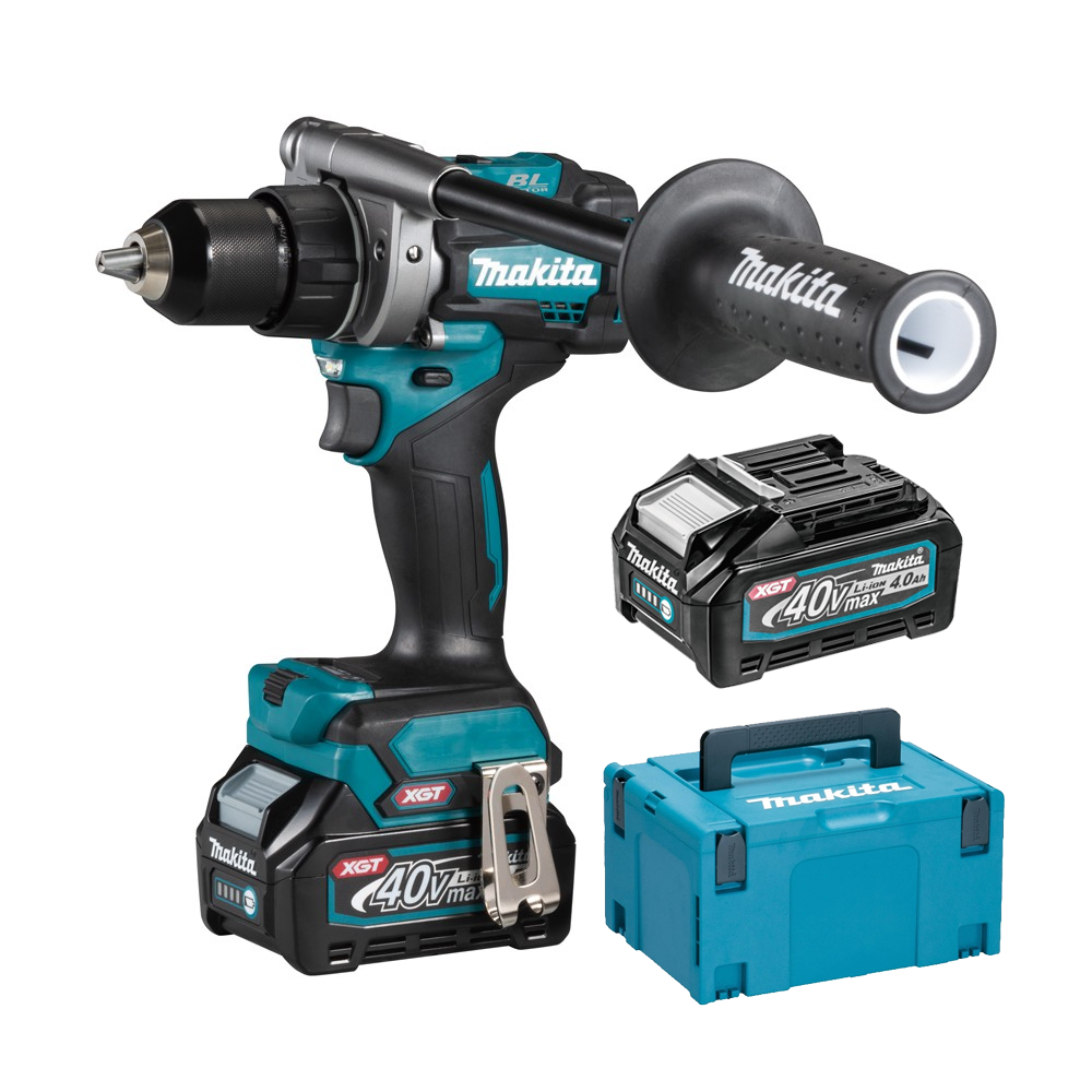 MAKITA DF001GM201 Masina de gaurit si insurubat brushless cu 2 acumulatori Li-Ion, 40V XGT, 4Ah, 140Nm