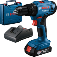 BOSCH GSB 183-LI Masina de gaurit cu percutie 18V, 56Nm cu 1 acumulator de 2Ah + Incarcator + Valiza