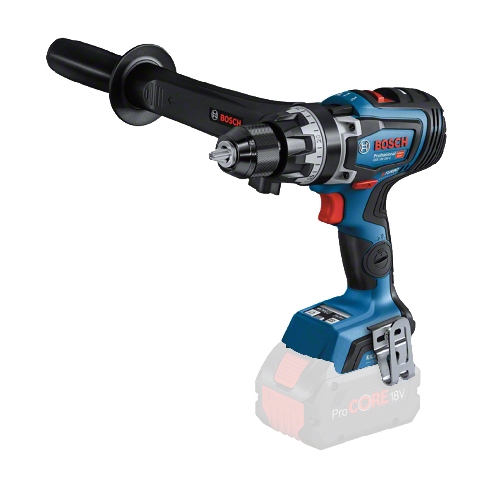 BOSCH GSB 18V-150 C (SOLO) Masina de gaurit cu percutie BITURBO brushless Li-Ion, 150Nm, fara acumulator in set