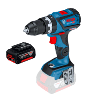 BOSCH GSB 18V-60 C Masina de gaurit cu percutie brushless, Li-Ion, 60Nm + Acumulator 5Ah CoolPack (Fara incarcator si fara ambal