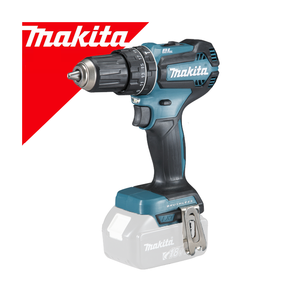 MAKITA DHP485Z Masina de gaurit cu percutie brushless, Li-Ion, 18V, 50 Nm, fara acumulator in set (SOLO)