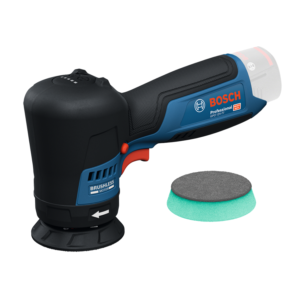 BOSCH GPO 12V-77 (SOLO) Masina de polisat brushless, Li-Ion, 12V, fara acumulator in set