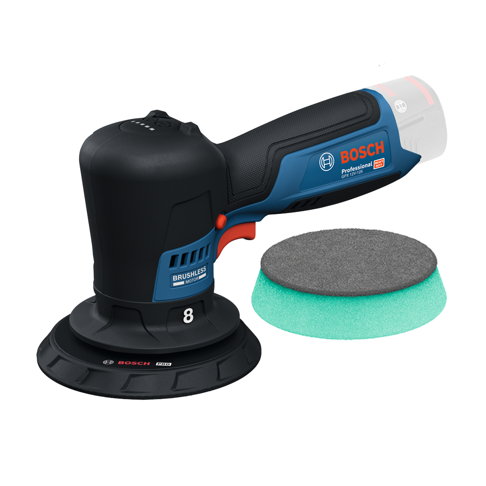 BOSCH GPX 12V-125 (SOLO) Masina de polisat brushless, Li-Ion, 12V, fara acumulator in set