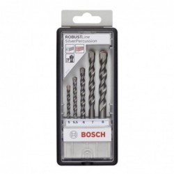 Bosch Set 5 burghie pentru beton Robust Line CYL-3, D5-8mm