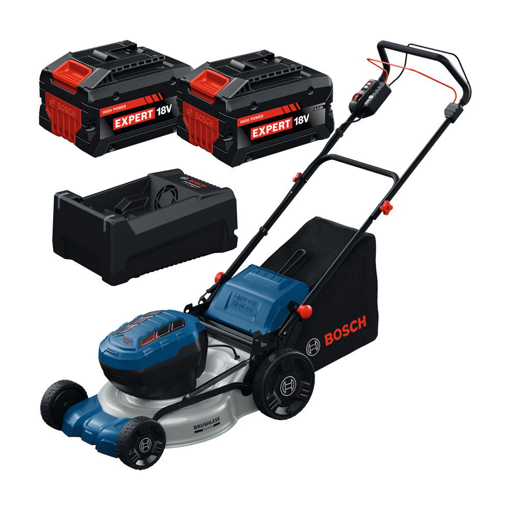 BOSCH GRA 18V2-46 SP Masina tuns iarba Li-Ion, 18V, cu 2 acumulatori 5.5Ah + incarcator