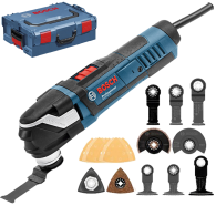 BOSCH GOP 40-30 Multicutter 400 W + Accesorii + L-BOXX