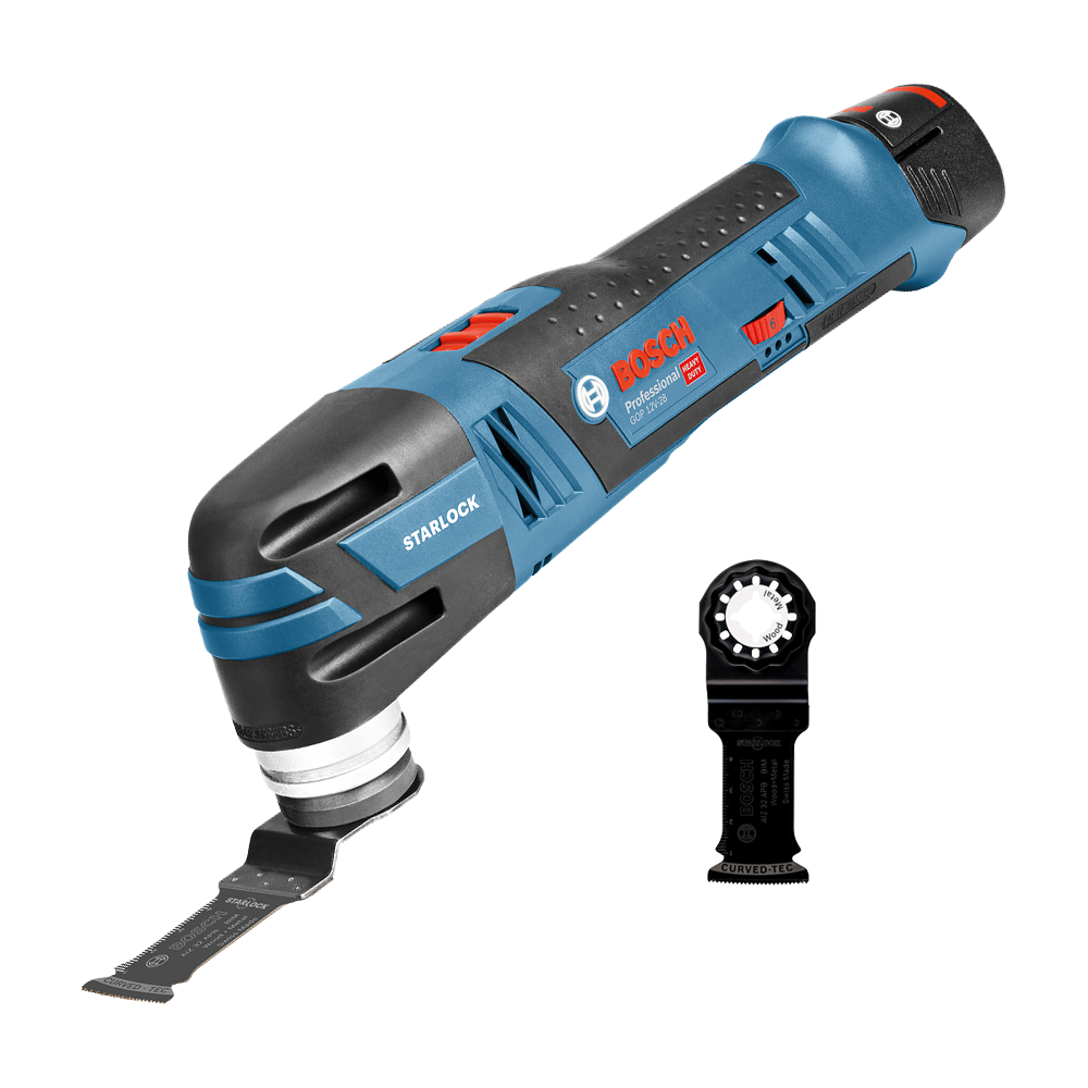 BOSCH GOP 12V-28 Multicutter brushless cu 1 acumulator Li-Ion, 3Ah (Fara incarcator!)