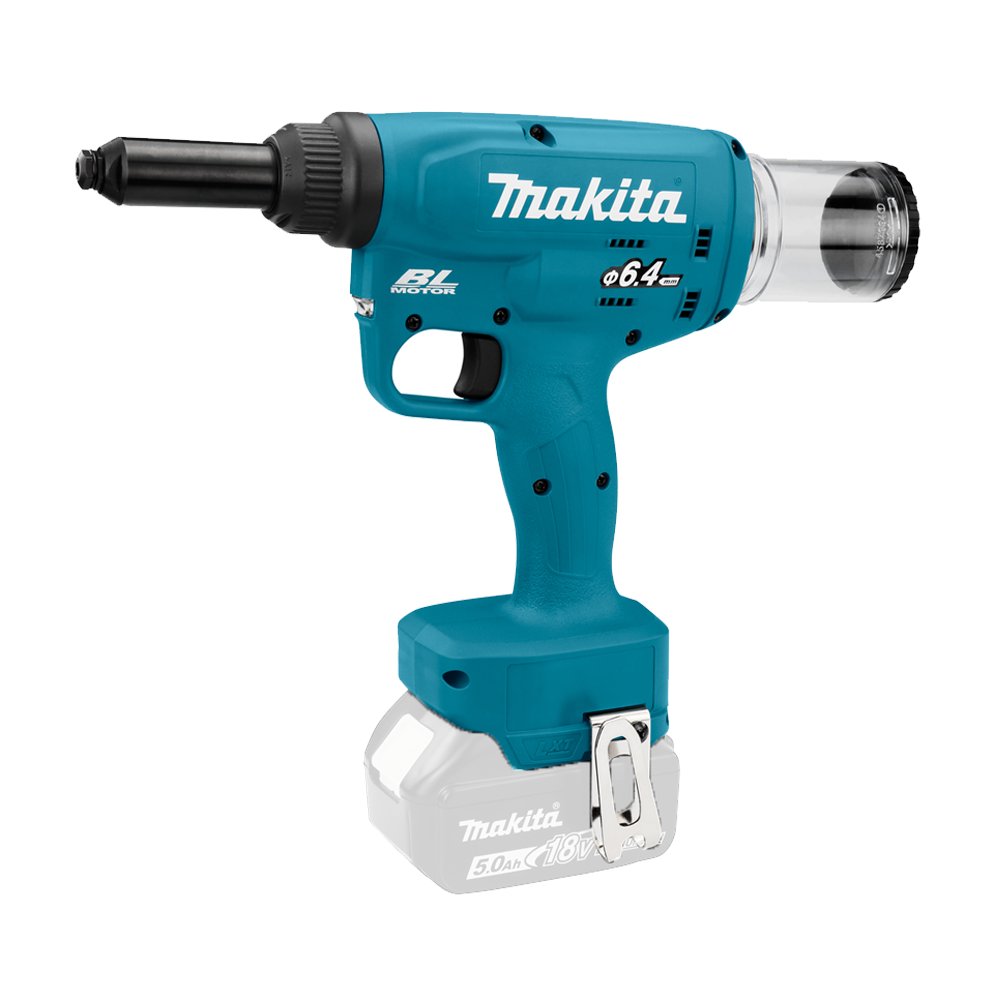 MAKITA DRV250Z Pistol pentru nituri brushless Li-Ion, 18V LXT, 4.8-6.4 mm, fara acumulator in set (SOLO)