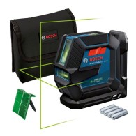 BOSCH GLL 2-15 G + LB 10 Nivela laser cu linii verzi (15 m) + Suport universal