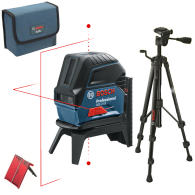 BOSCH GCL 2-15 + RM 1 + BT 150 Nivela laser cu linii (15 m) + Suport professional + Stativ
