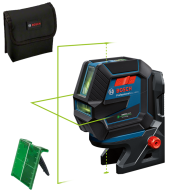 BOSCH GCL 2-50 G + RM 10 Nivela laser verde cu linii (20 m) + Suport professional