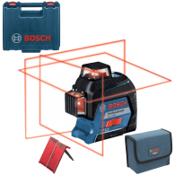 BOSCH GLL 3-80 Nivela laser cu linii (30 m) + Valiza