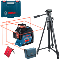 BOSCH GLL 3-80 Nivela laser cu linii (30 m) + Valiza + ADA DIGIT 167 Stativ pentru constructii 167 cm