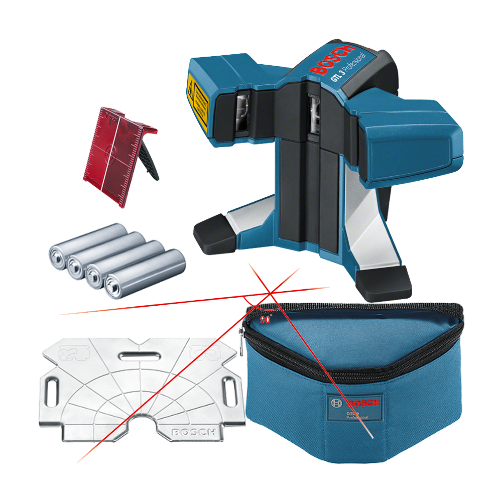 BOSCH GTL 3 Nivela laser pentru faianta/gresie (20 m)