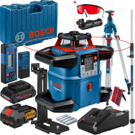 BOSCH GRL 600 CHV + LR 60 + RC 6 Nivela laser rotativa orizontal/vertical (600 m) + Receptor si telecomanda + BT 300 Trepied + G