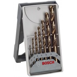 Bosch Set 7 burghie X-Line pentru metal HSS-Co, D2-10mm