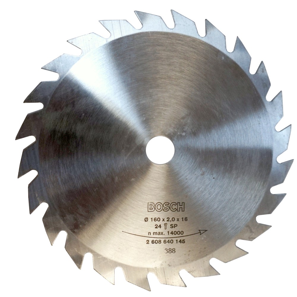 Bosch  Panza ferastrau circular, 160x16x2mm, 24T