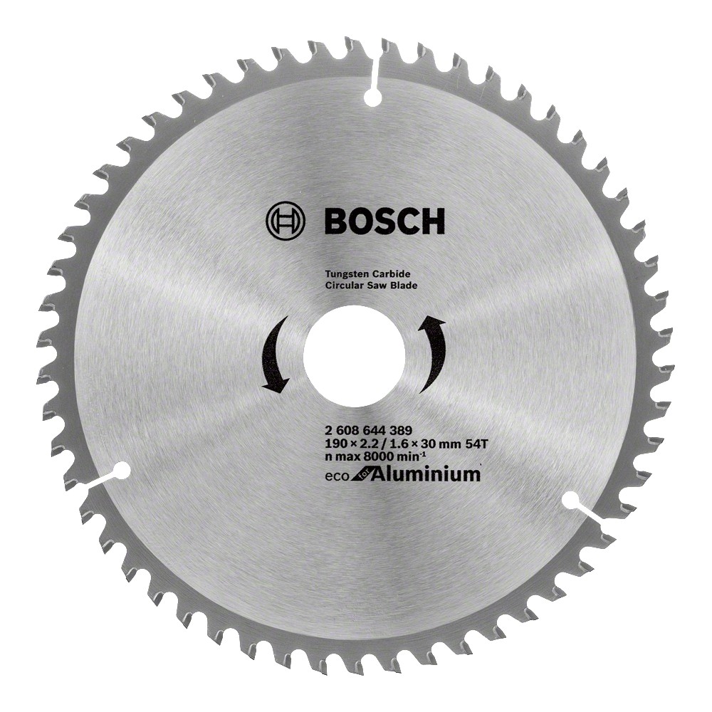 Bosch Panza ferastrau circular Eco for Aluminium, 190x30x2.2mm, 54T