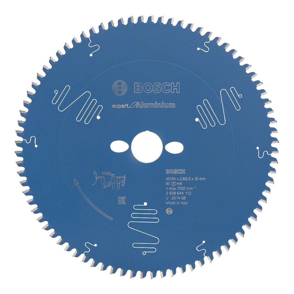 Bosch Panza ferastrau circular Expert for Aluminium, 254x30x2,8mm, 80T