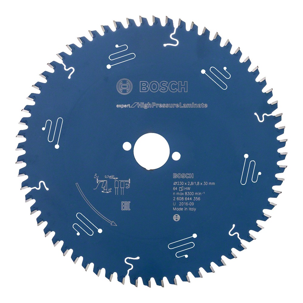 Bosch Panza ferastrau circular Expert for High Pressure 230x30x64mm, 64T