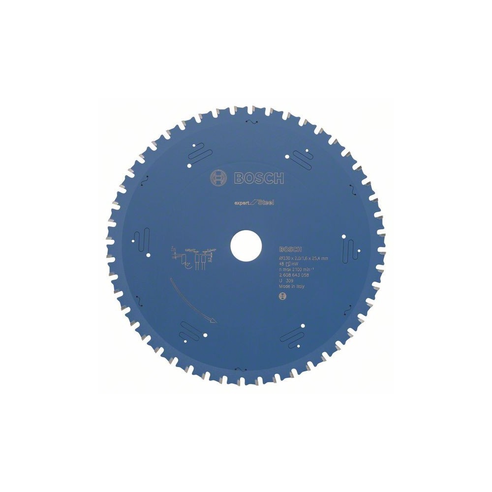 Bosch Panza ferastrau circular Expert for Steel, 230x25.4x2mm, 48T