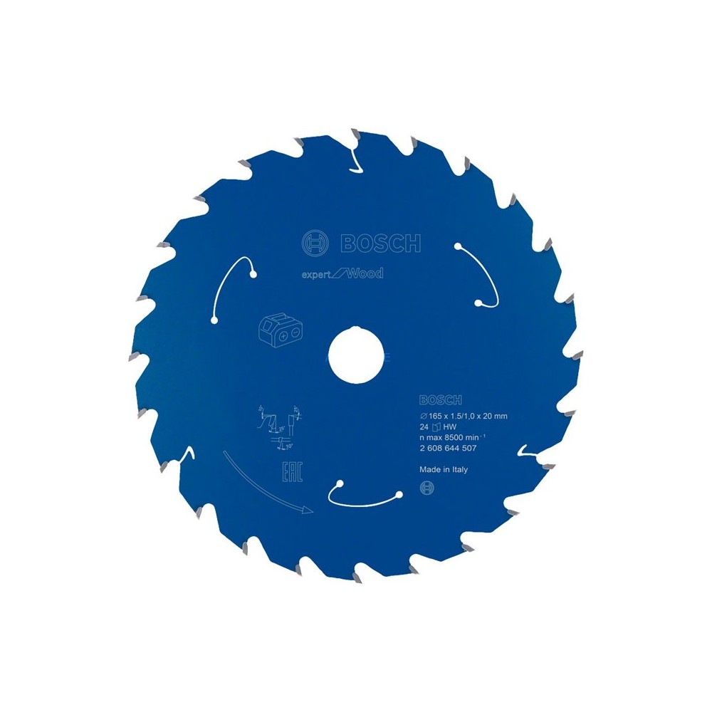 Bosch Panza ferastrau circular Expert for Wood, 165x20x1.5mm, 24T