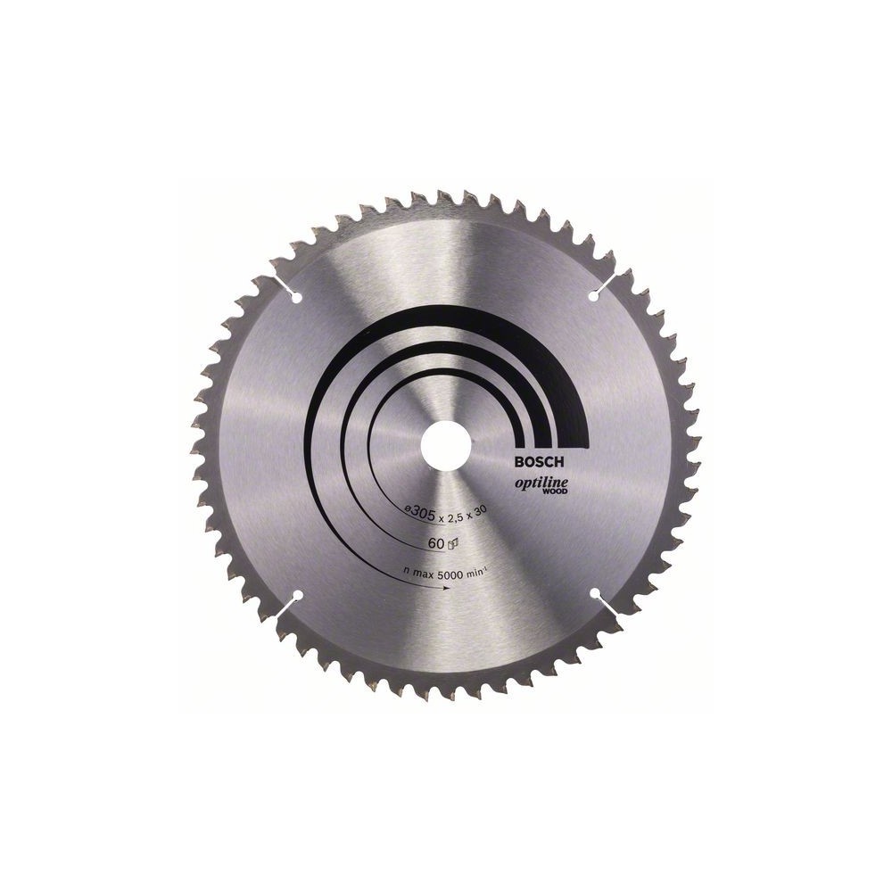 Bosch Panza ferastrau circular Optiline Wood, 305x30x2.5mm, 60T