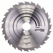 Bosch Panza ferastrau circular Speedline Wood, 190X30x2.4mm, 24T